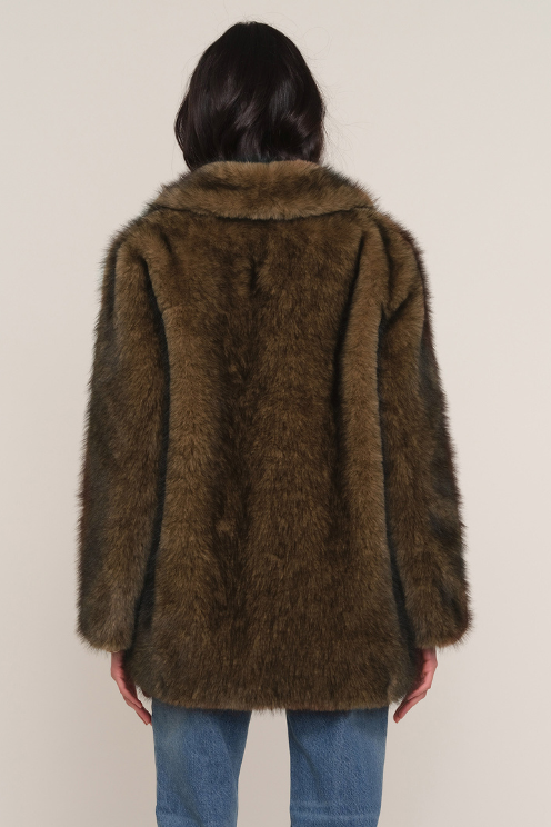 Faux Fur Marvie Coat