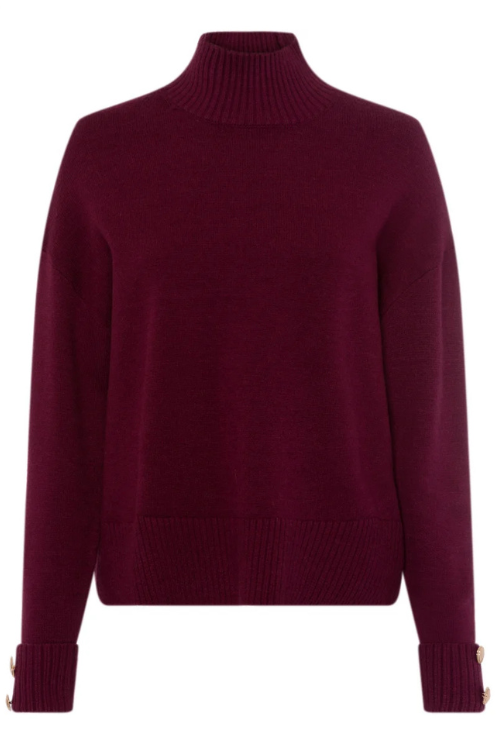 Bordeaux Turtleneck