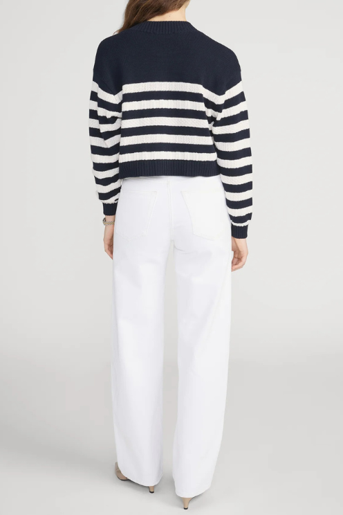 The Variation Femme Cardi Sweater On Model Detail