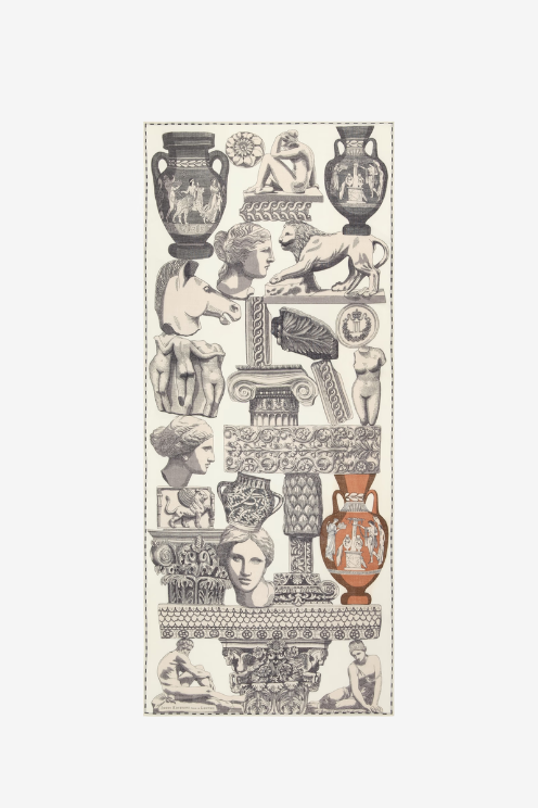 Archives Wool Scarf – White