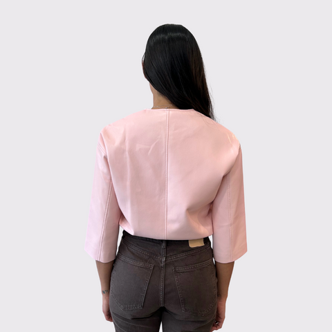 Generation Love Brando Vegan Leather Bomber Jacket