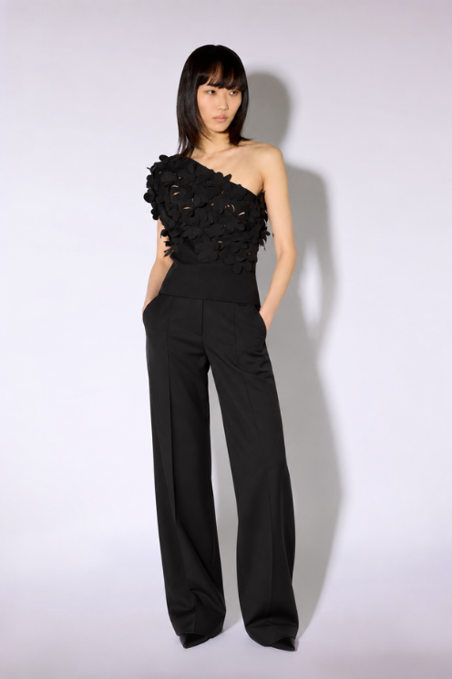 Henriette Floral Appliqué Top