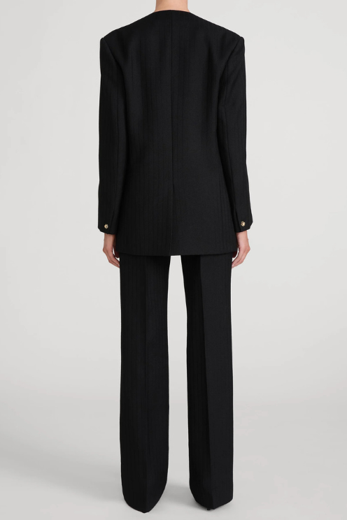 The Collarless Blazer