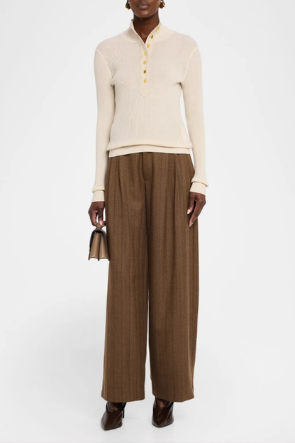 Lucy Ribbed Henley