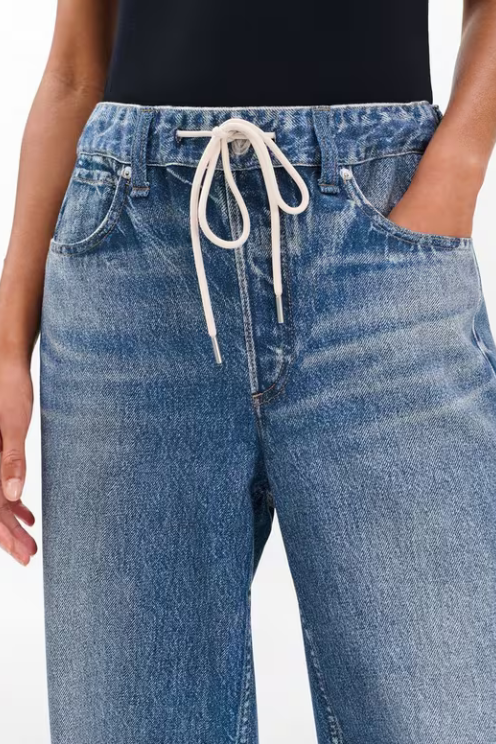 Miramar Drawstring Wide-Leg Pants