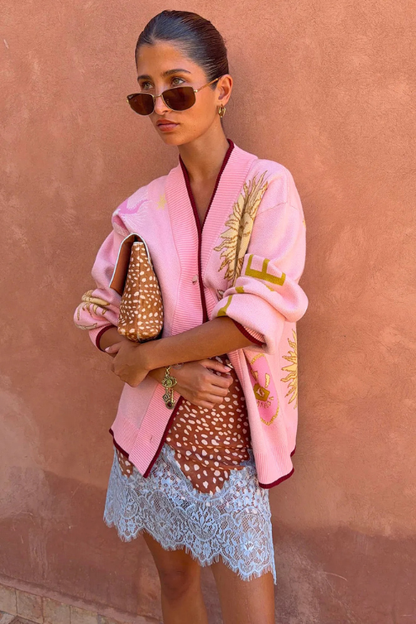 Mystical Cardigan - Pink