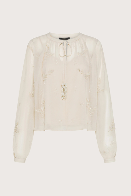Embroidered Georgette Tunic