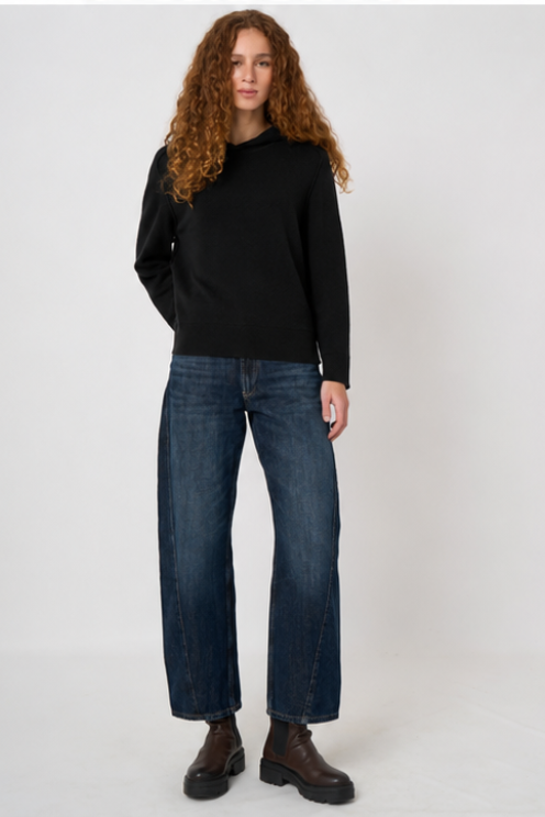 Knit Hoodie Sweater