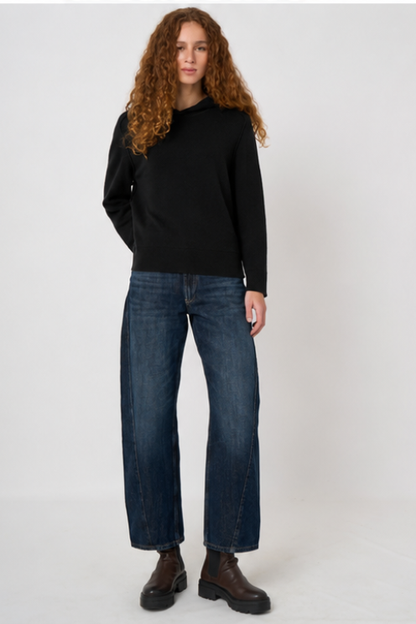 Knit Hoodie Sweater
