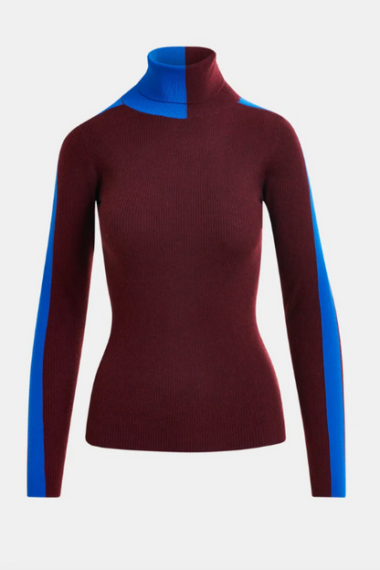 Iffort Contrast Turtleneck