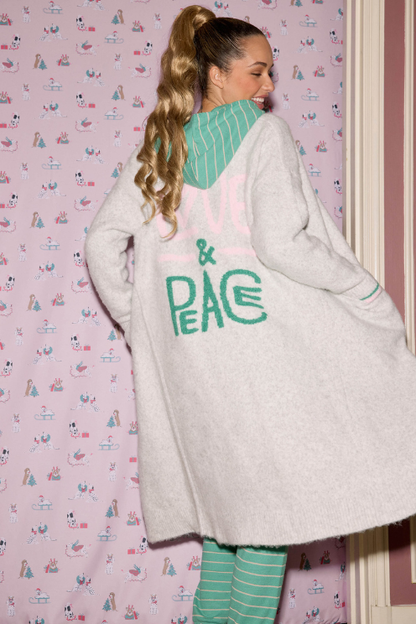 Peace & Pawlidays Cardigan