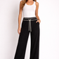 Contrast Stitch Pants