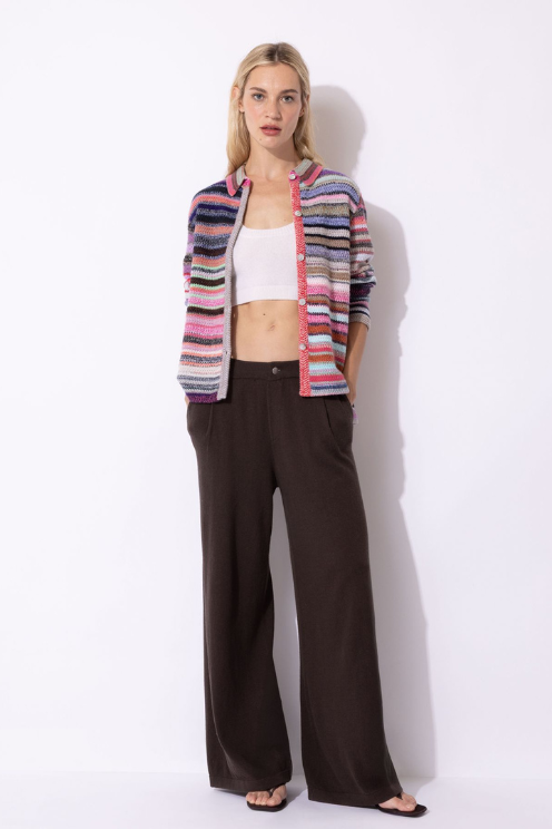 Button Up Textured Overshirt