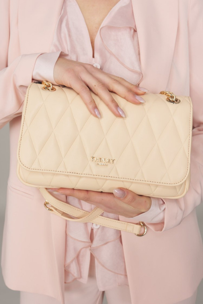 Twinset Faux Leather Crossbody Bag