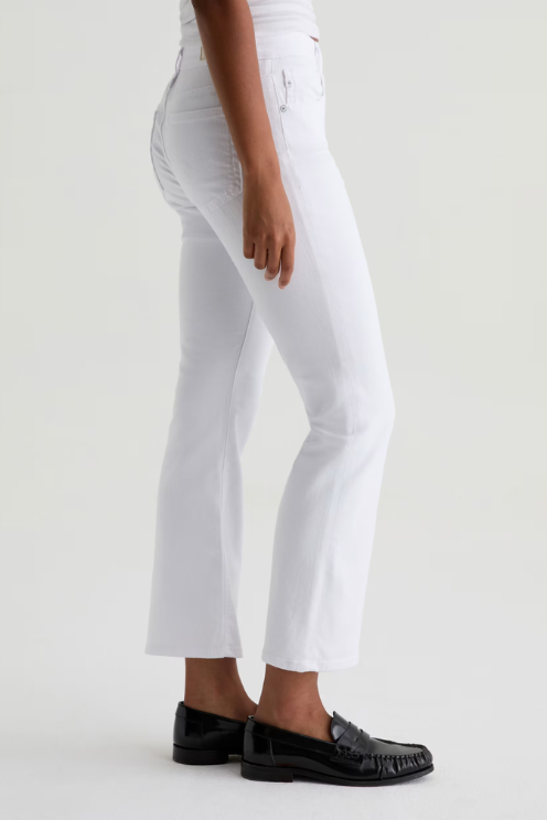 Farrah Boot Crop - Gallery White