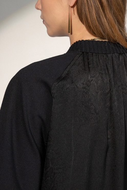 Milano Stitch Knit Detail Jacket