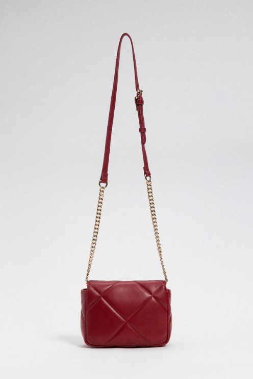 Quilted Leather Flap Bag