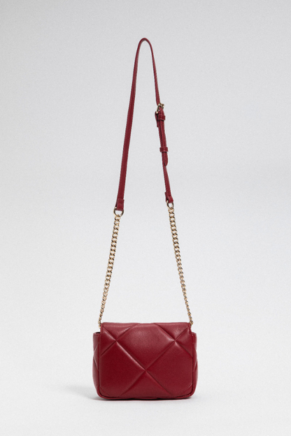 Quilted Leather Flap Bag