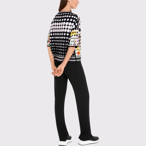 Marc Cain Reversible Short Sleeve Sweater