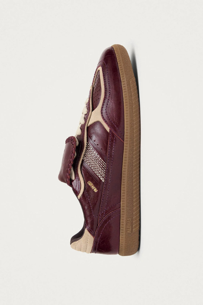 Club Patent Deep Burgundy Leather Sneakers