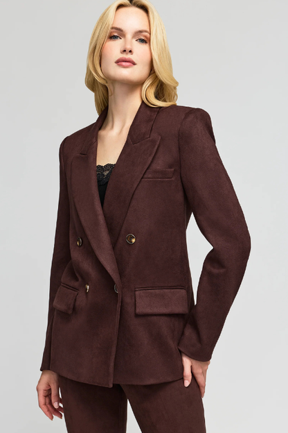 Maverick Vegan Suede Blazer