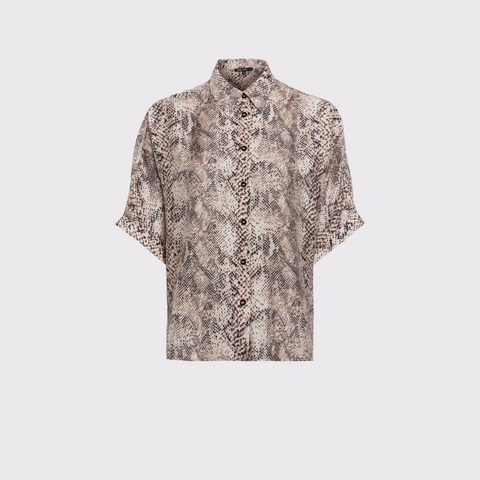 Marc Aurel Snake Print Blouse