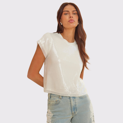 Generation Love Kai Sequin Top