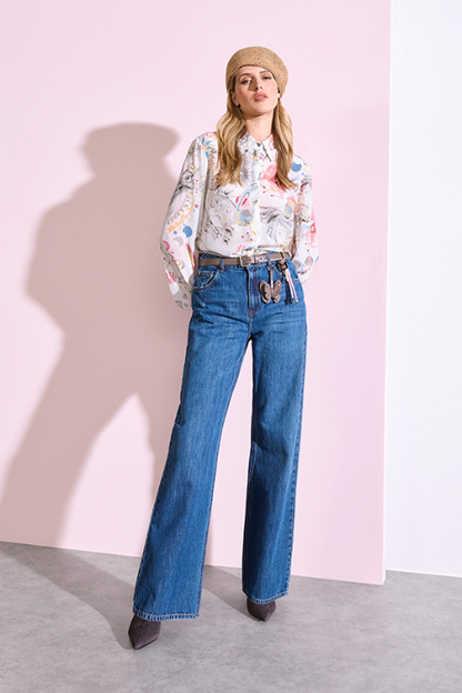 Dreamscape Printed Blouse