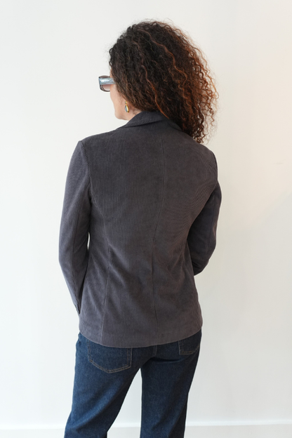 Slim Fit Corduroy Blazer