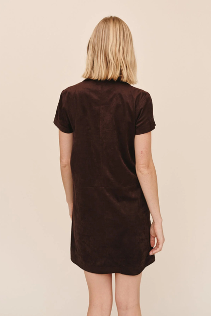 Short Sleeve Pullover A-Line Dress