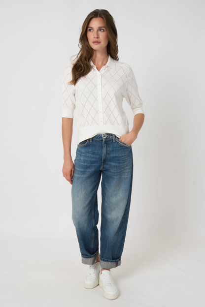Superfine Cotton Polo Knit