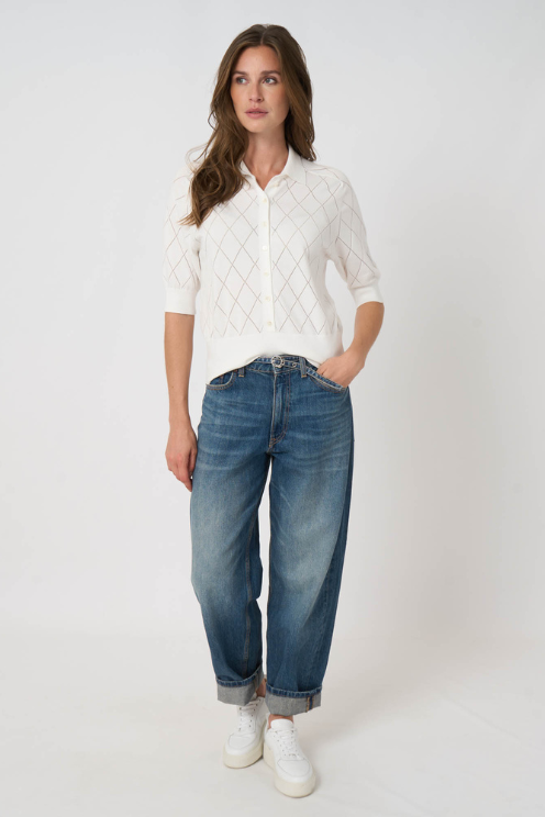 Superfine Cotton Polo Knit