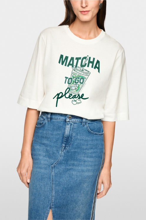 Matcha Print Graphic Tee