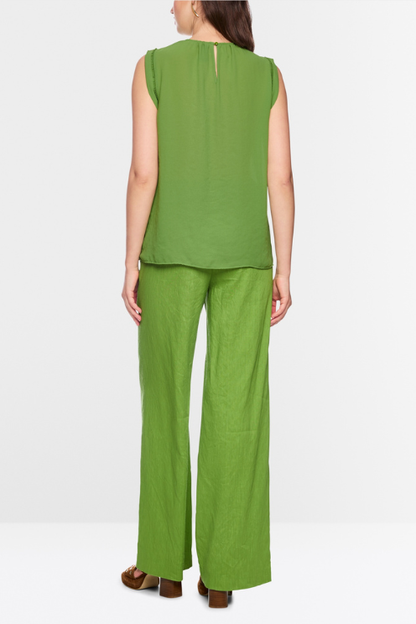 Feminine Tank Blouse with Lace