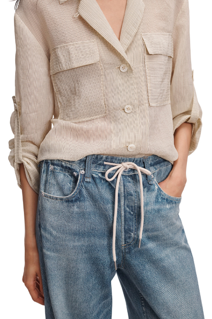 Miramar Terry Drawstring Wide Pant