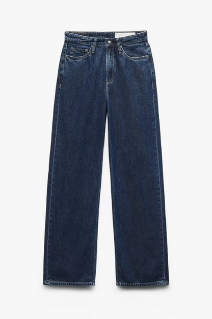 Logan Wide-Leg Jeans Featherweight in Wellbrook