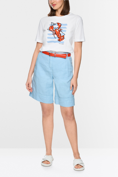 Waukee Linen Blend Shorts
