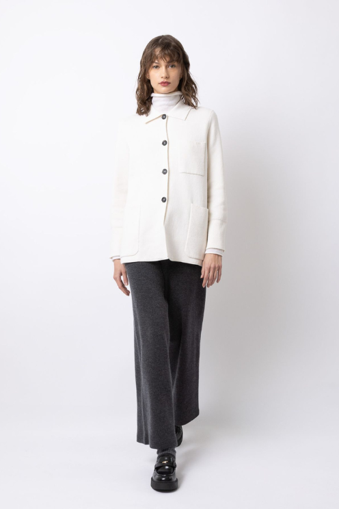 Double-face Overshirt