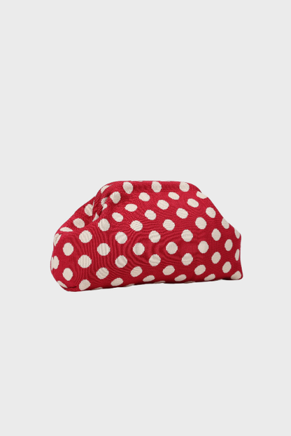 City Girl Pouch Red Polka Dot