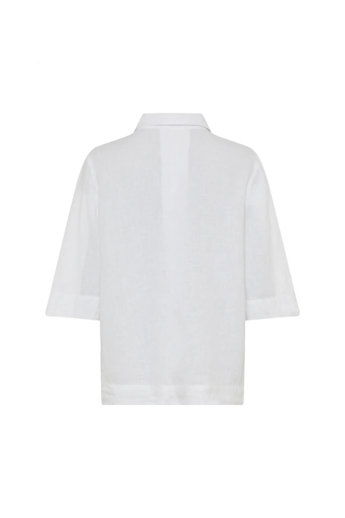 Relaxed Linen Blouse