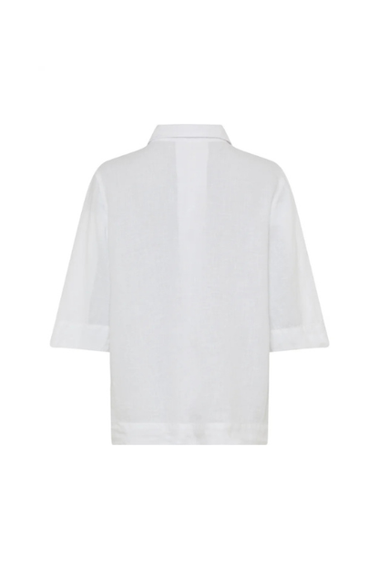 Relaxed Linen Blouse