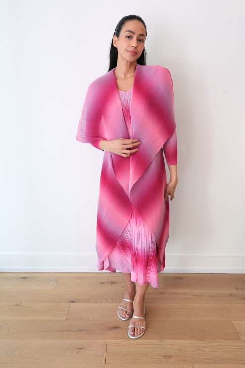 Collare Coat - Sherbert Pink