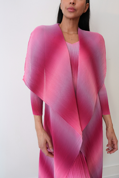 Collare Coat - Sherbert Pink