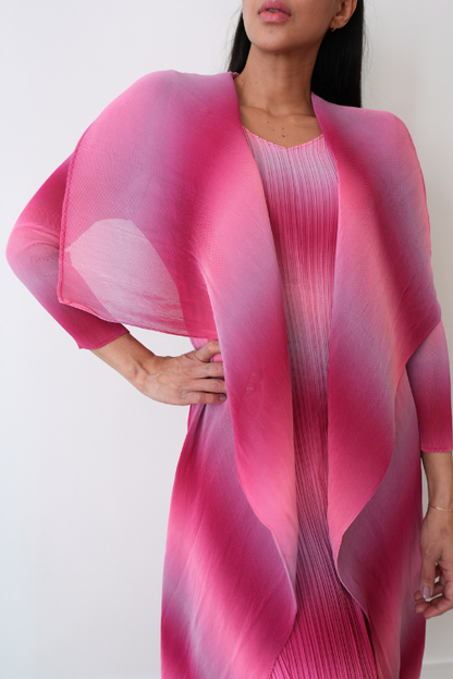 Collare Coat - Sherbert Pink