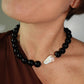 Onyx Baroque Collar