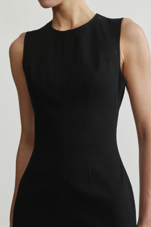 Esme Midi Instasculpt™ Denim Dress