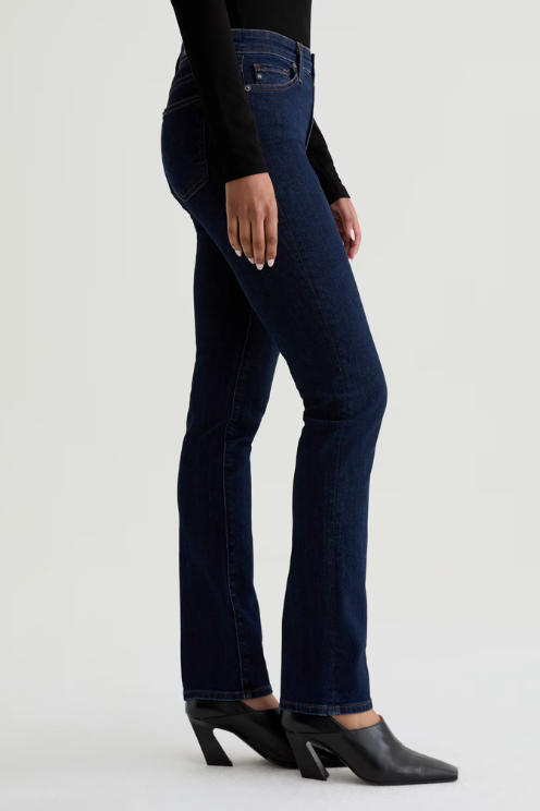 Mari Extended Mid-Rise Slim Straight