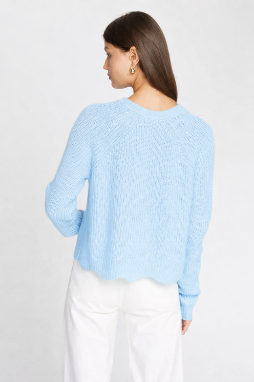 Scallop Shaker Sweater