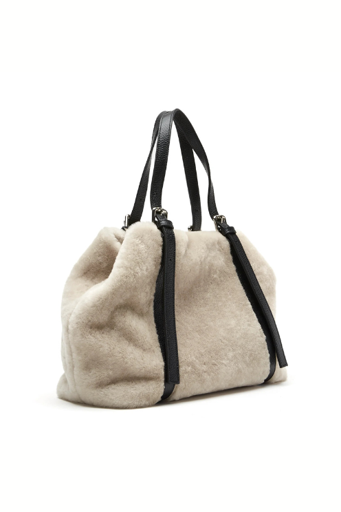 Meyer Shearling Tote Bag