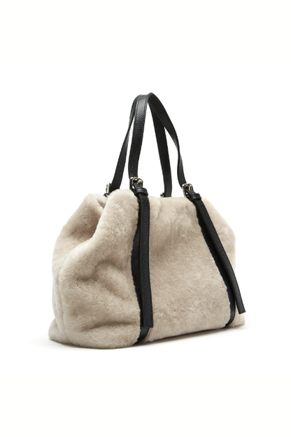 Meyer Shearling Tote Bag